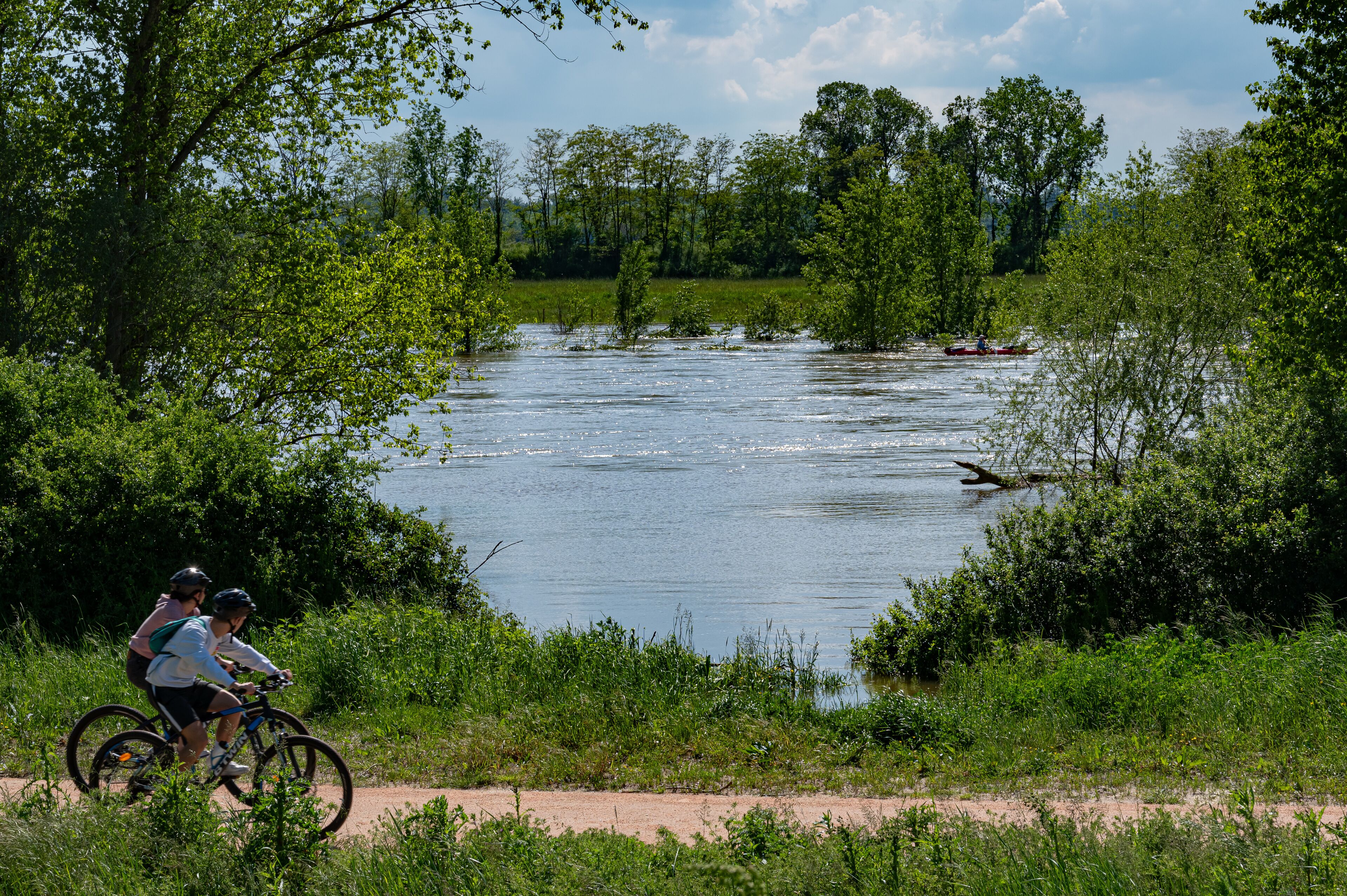 Bords de l'Allier à Avermes — cadre de vie aux portes de Moulins
